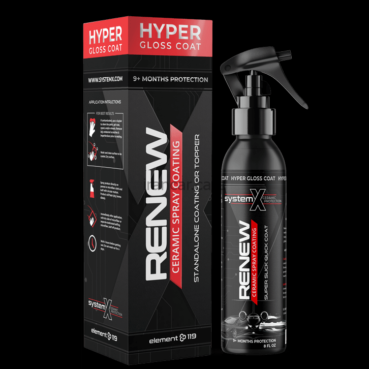 اسپری پوشش سرامیکی سیستم ایکس