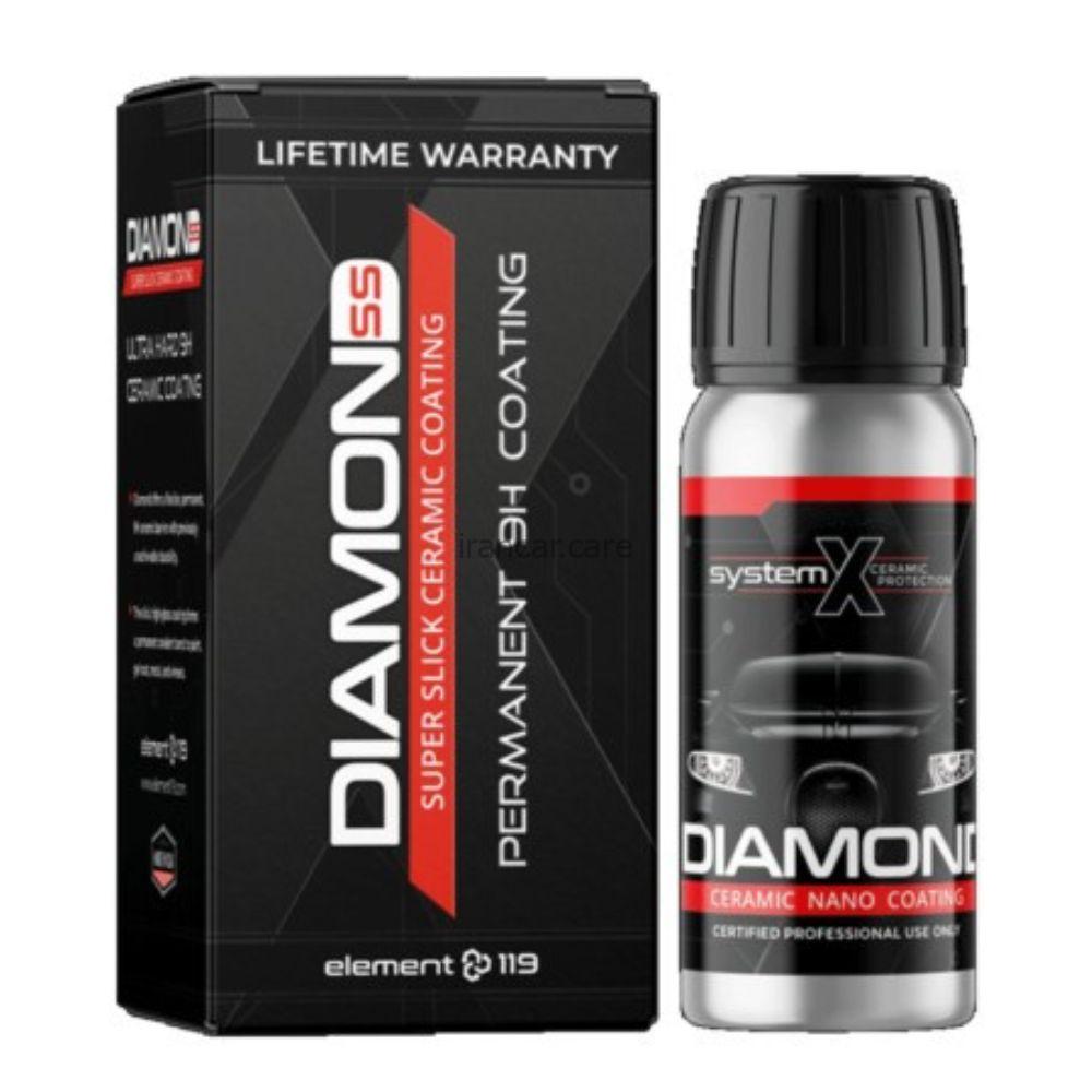 پوشش نانو سرامیک سیستم ایکس مدل دیاموند System X Diamond SS
