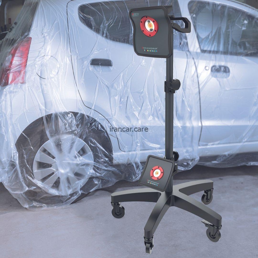 سه پایه چرخدار چراغ اسکن گریپ SCANGRIP WHEEL STAND (2)