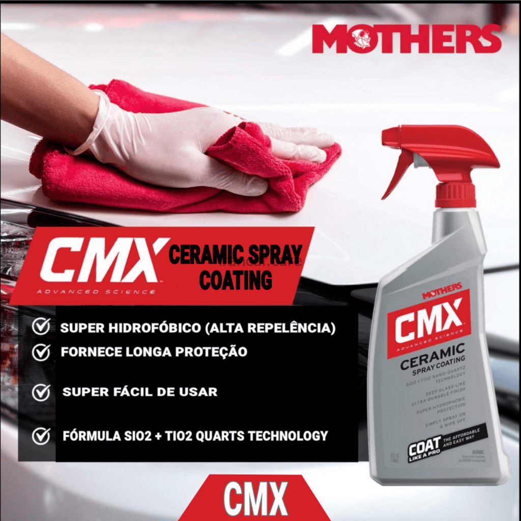 اسپری پوشش نانو سرامیک بدنه خودرو مادرز مدل Mothers CMX - Image 7