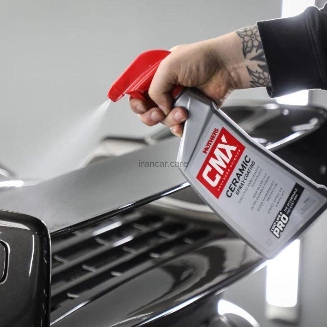 اسپری پوشش نانو سرامیک بدنه خودرو مادرز مدل Mothers CMX