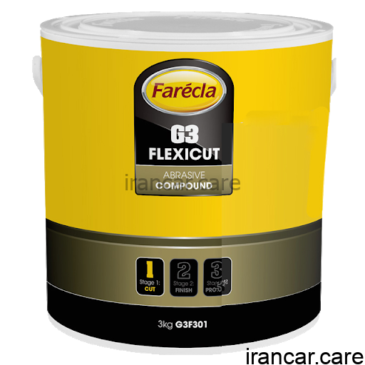 پولیش g3 فاركلا زبر جی تری رنگ بدنه خودرو Farecla G3 Rubbing Compound