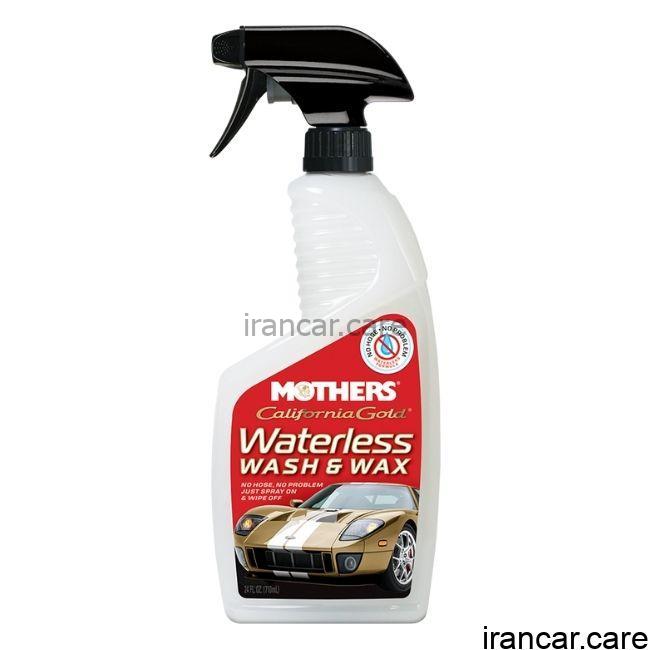 اسپري کارواش و واکس مادرز Mothers® California Gold® Waterless Wash & Wax