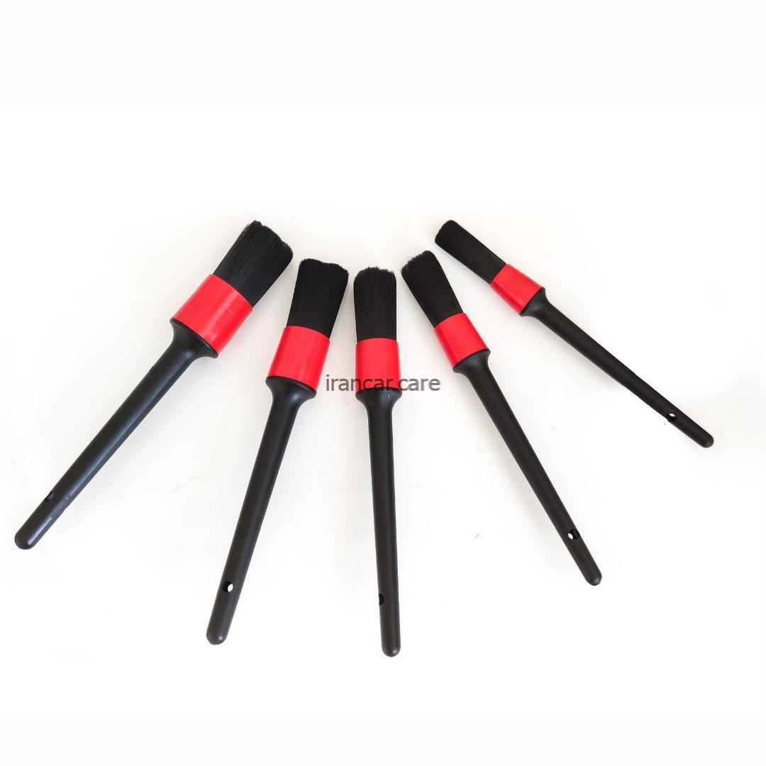 مجموعه کامل برس دیتیلینگ خودرو 5 عددی Auto Detailing Cleaning Brush Set - Image 5