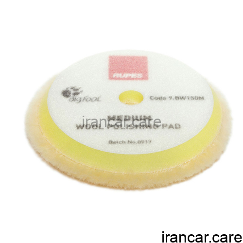 وول پد پولیش متوسط روپس اوربیتال سایز 15 مدل Medium Wool Polishing Pad