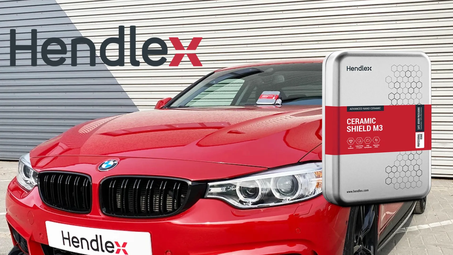 کیت نانو سرامیک بدنه خودرو هندلکس مدل HENDLEX CERAMIC SHIELD M3