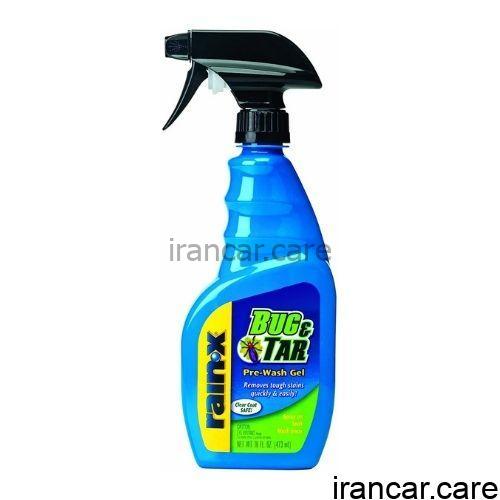 اسپري پاک کننده قير و حشرات بدنه خودرو رین ایکس