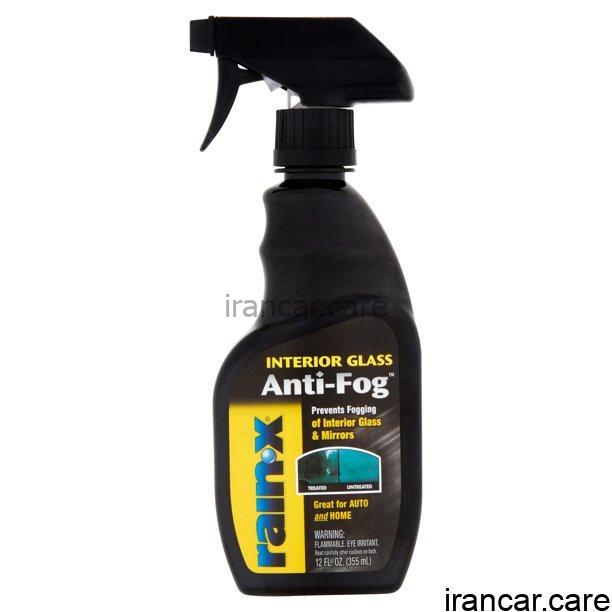 اسپري ضدبخار شیشه و آینه رین ایکس