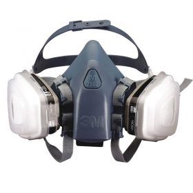 ماسک نیمه صورت 3M 7500 سیلیکون ( فیلتردار)