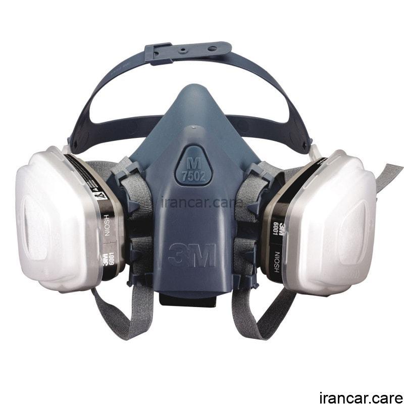 ماسک نیمه صورت 3M 7500 سیلیکون ( فیلتردار)