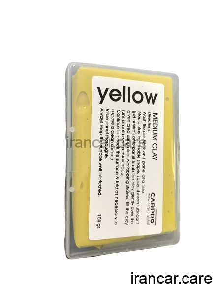 خمیر جرم گیر متوسط کلی بار خودرو کارپرو Carpro Medium Clay Bar