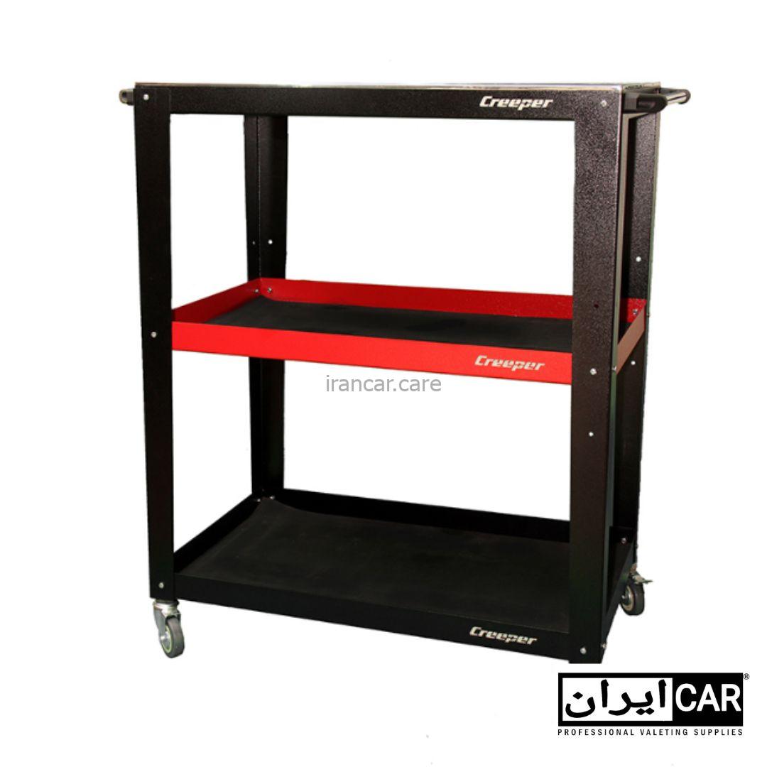 تصویر ترولی کارگاهی کریپر ۳ طبقه مدل 4LC