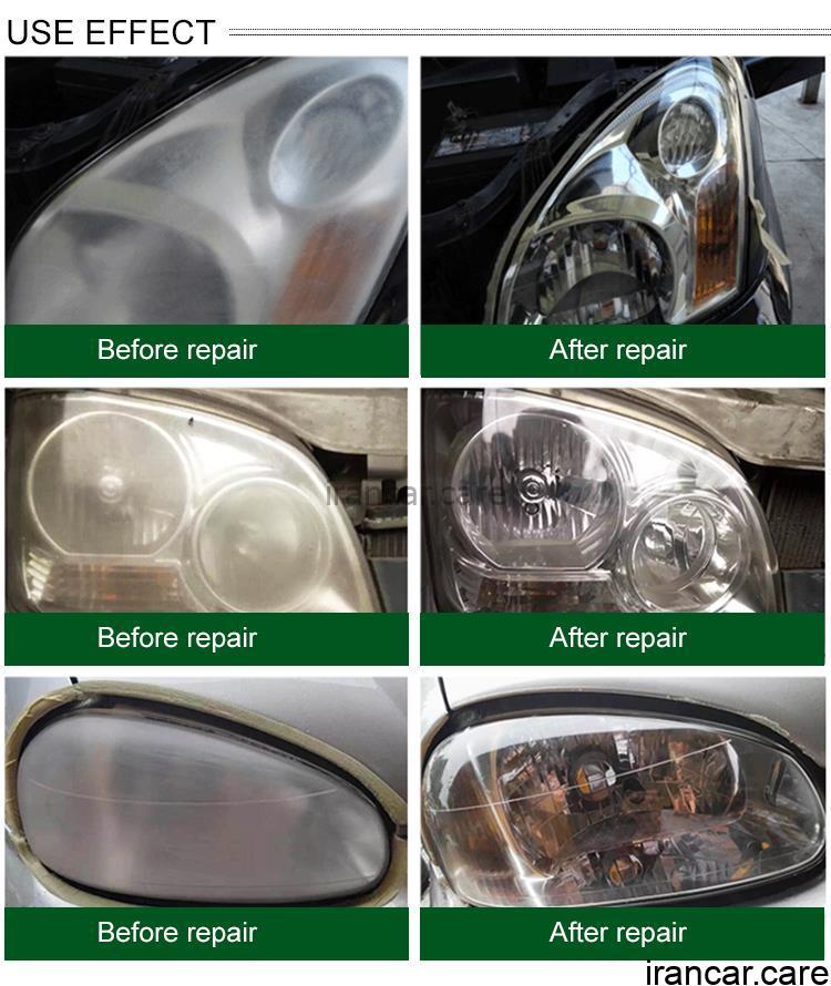 مایع مخصوص دستگاه شفاف و براق کننده چراغ Headlamps Coating Headlight