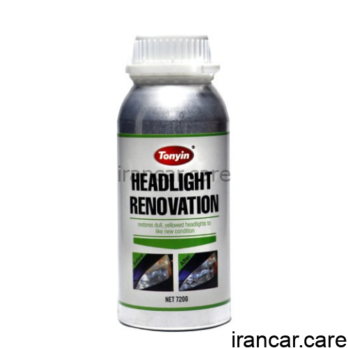 مایع مخصوص دستگاه شفاف و براق کننده چراغ Headlamps Coating Headlight