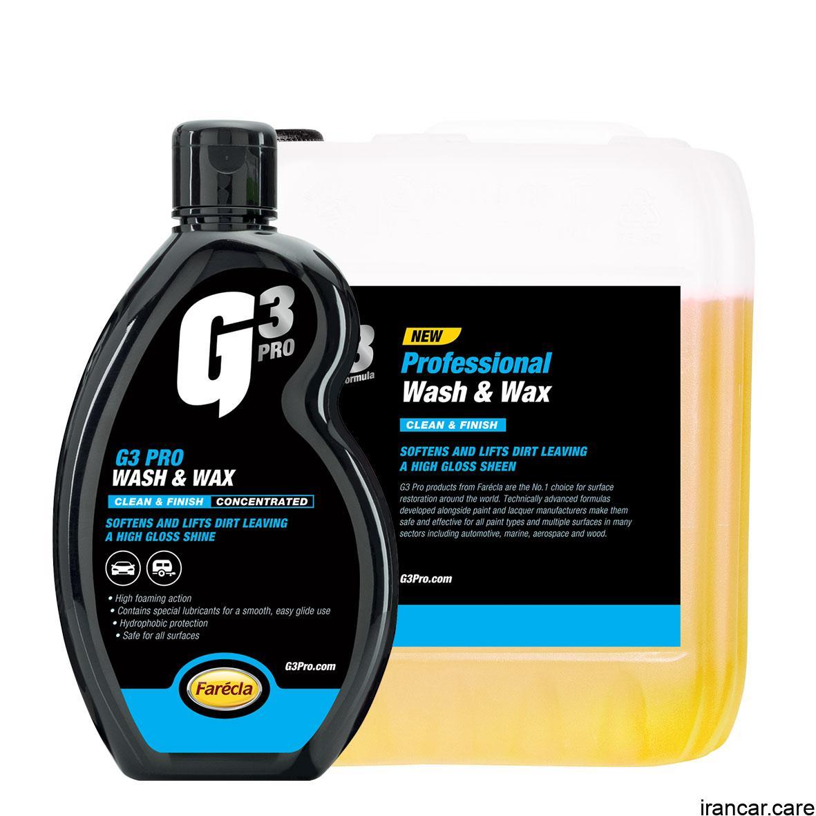 شامپو واکس 5 لیتری G3 Pro فارکلا