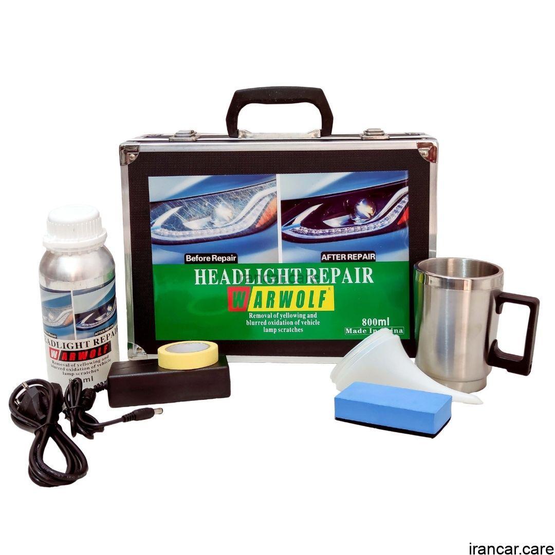 دستگاه شفاف سازی چراغ خودرو مدل HEADLIGHT RENOVATION KIT (1)