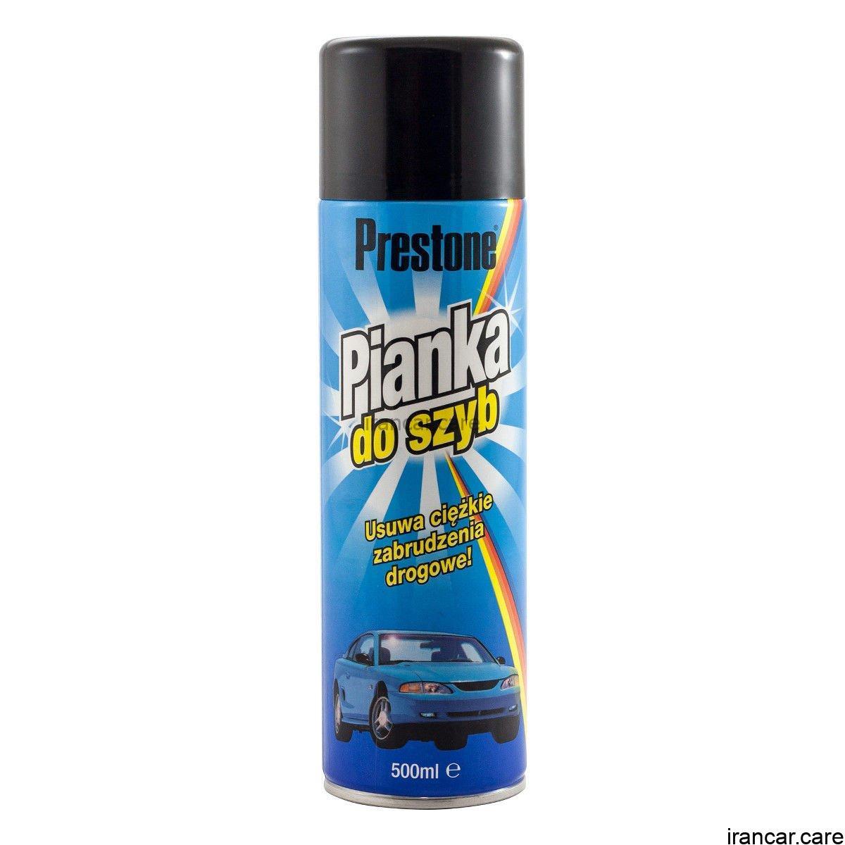 اسپري فوم تميز کننده شيشه پرستون