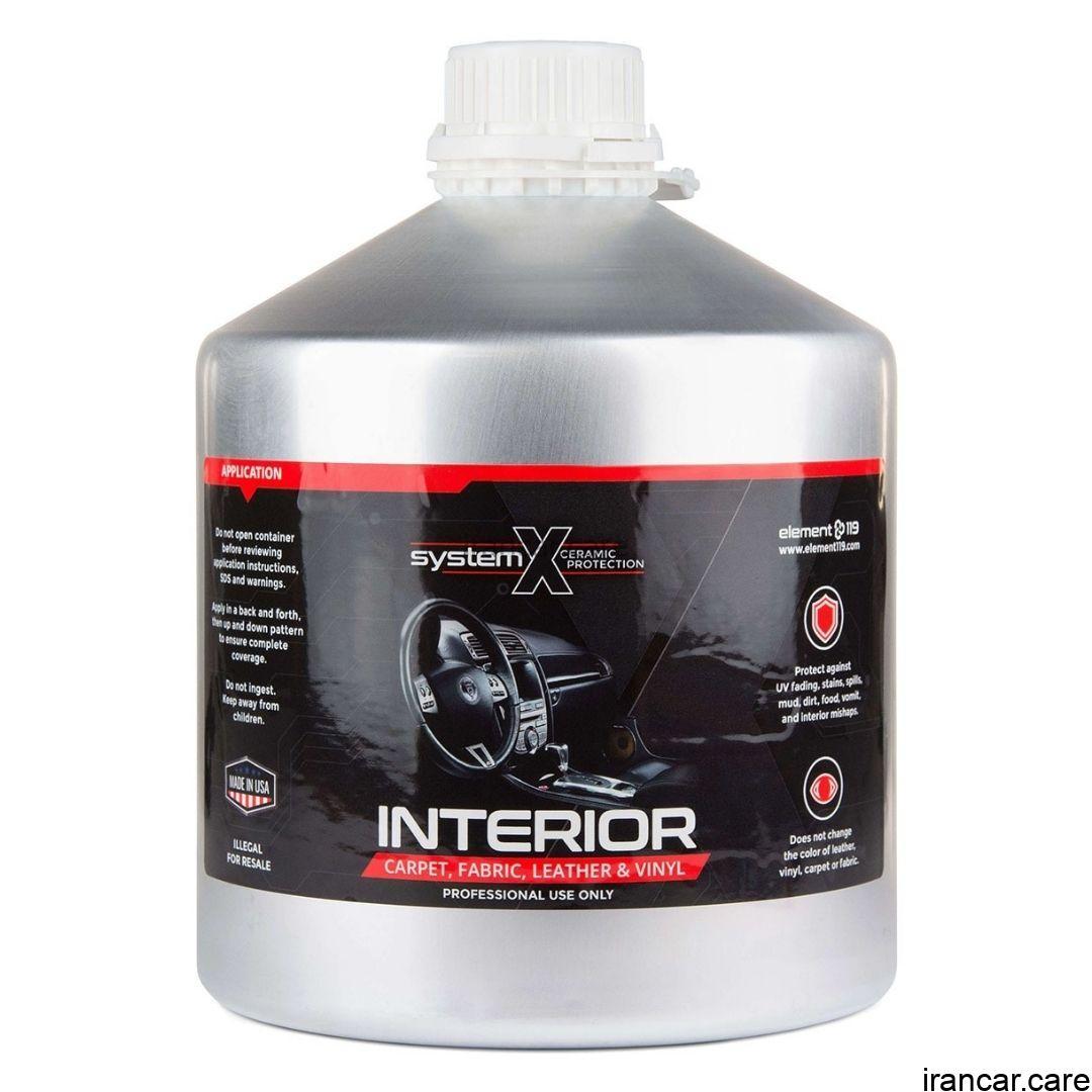 مایع پوشش سرامیکی داخل خودرو ۴ لیتری System X Interior