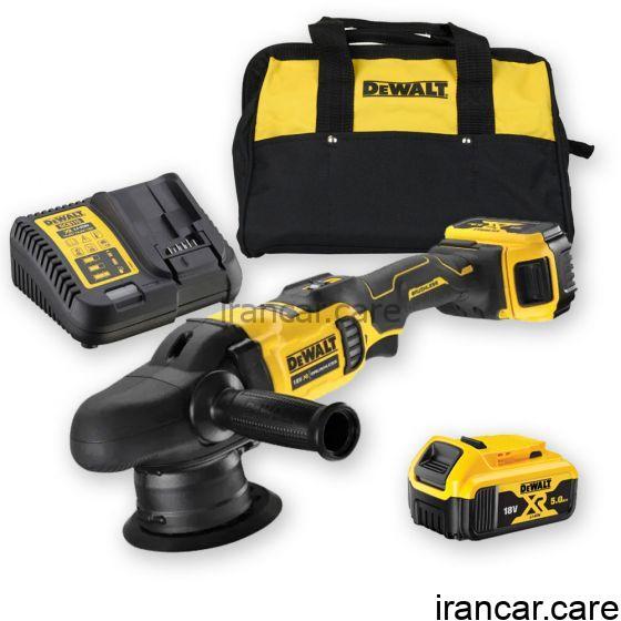 پولیشر مدار اوربیتال 125mm بی سیم دیوالت