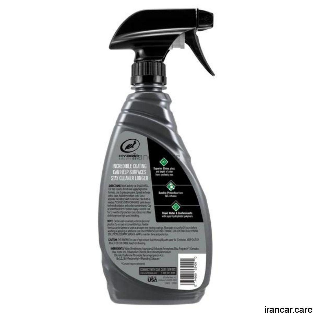 اسپری نانو سرامیکی بدنه خودرو ترتل واکس TURTLE WAX CERAMIC SPRAY COATING (1)