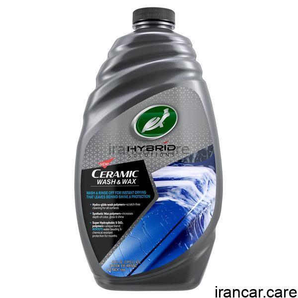 محلول شستشوی نانو سرامیکی ترتل واکس