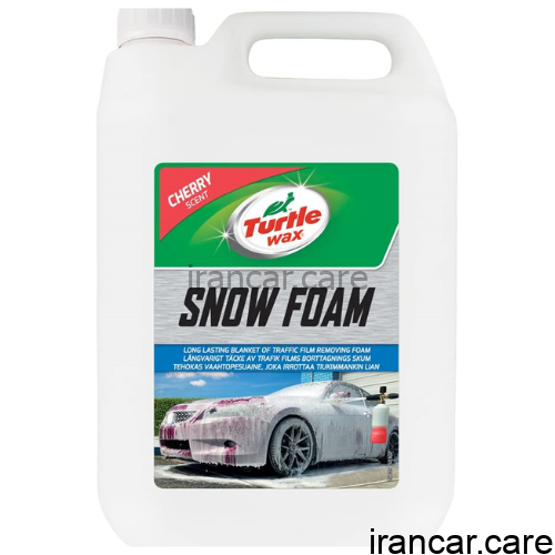 شامپو پر کف ترتل واکس بدنه خودرو