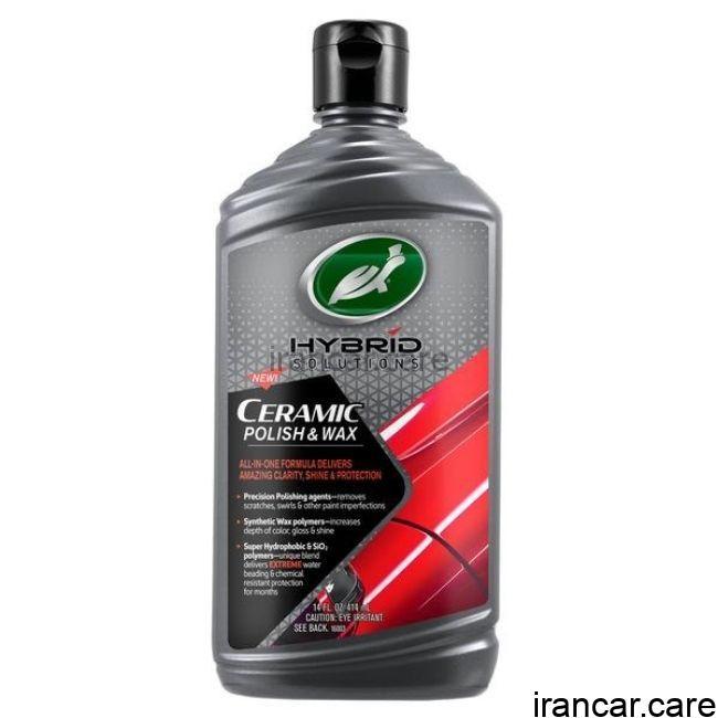 پولیش نانو سرامیک بدنه خودرو ترتل واکس Turtle Wax Hybrid Solutions Ceramic Polish
