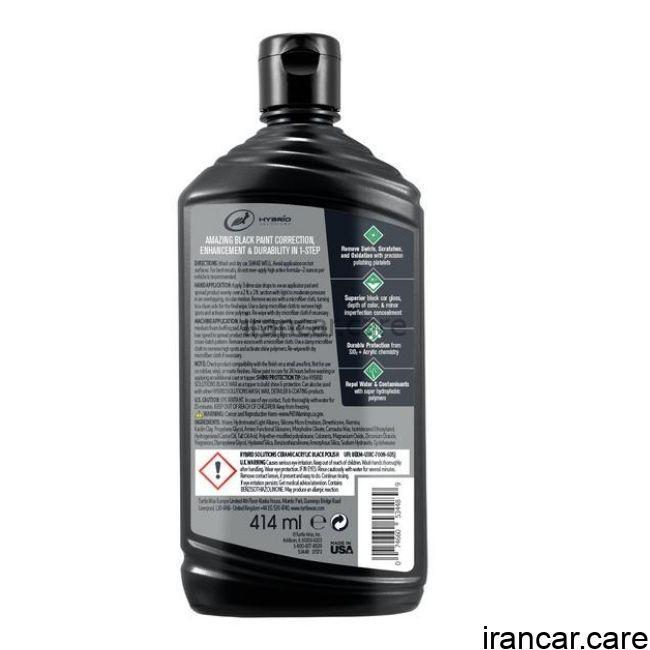 پولیش نانو سرامیک مخصوص رنگ مشکی ترتل واکس - Image 2