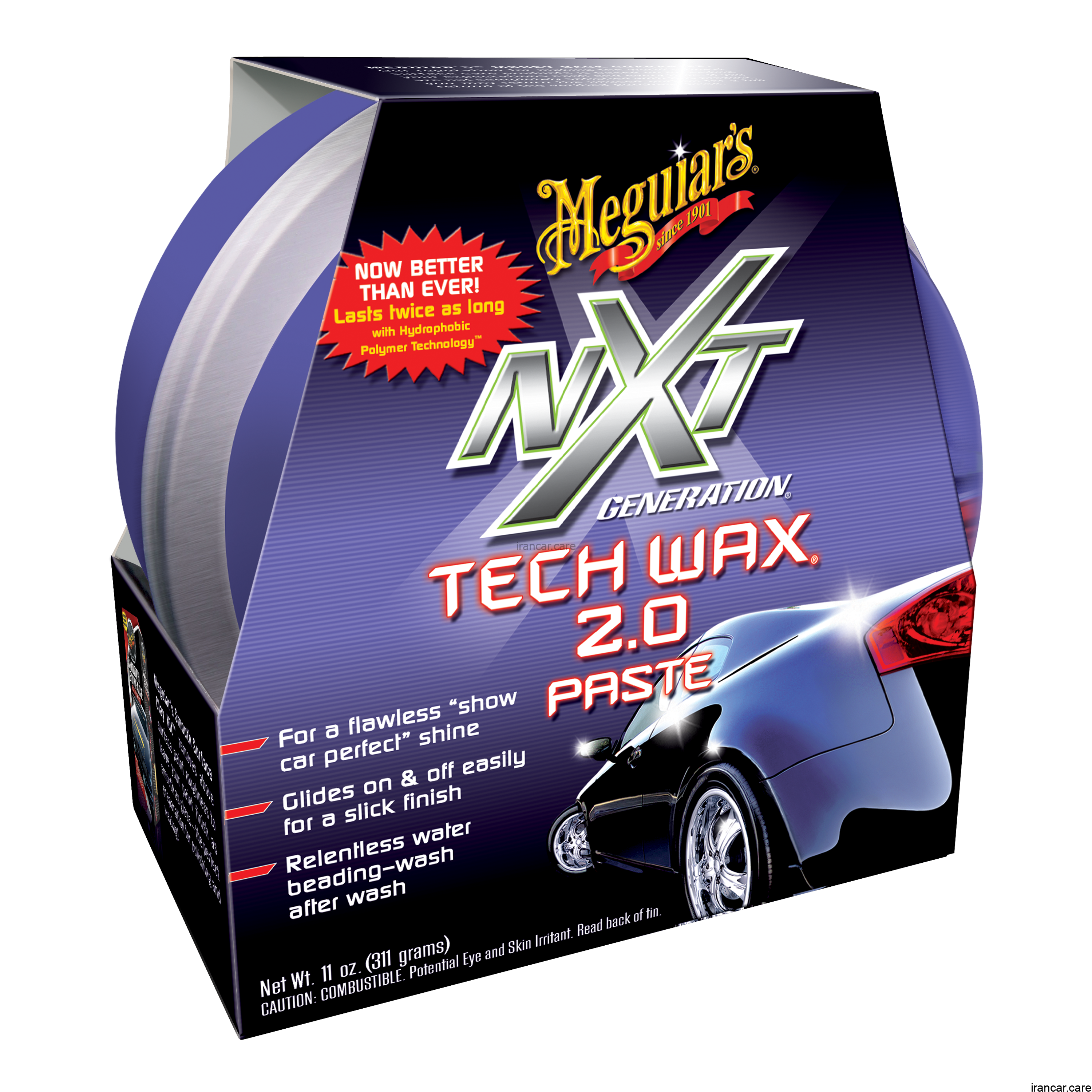 واکس کاسه ای بدنه خودرو مگوایرز مدل NXT