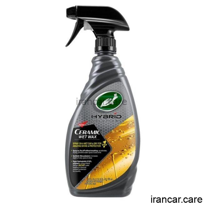 اسپری سرامیک واکس خودرو ترتل واکس TURTLE WAX CERAMIC WET WAX