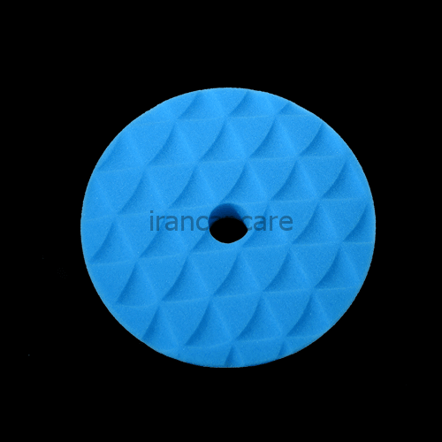 فوم پد پولیش متوسط ابی 150 میلی متر شاین مت