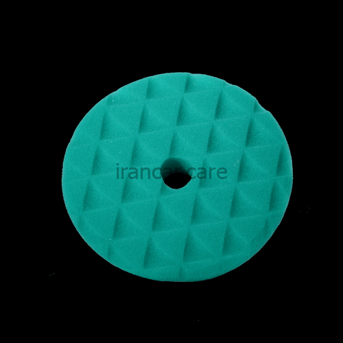 فوم پد پولیش زبر سبز 150 میلی متر شاین مت