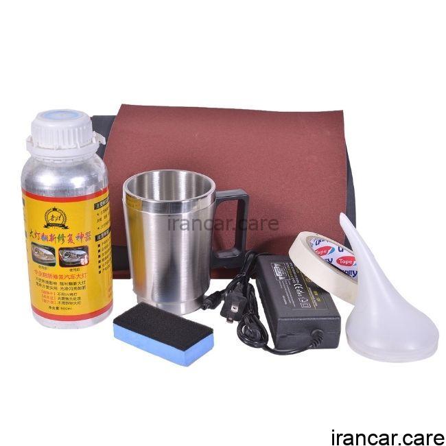 کیت شفاف کننده چراغ خودرو کد TD11 - Image 2