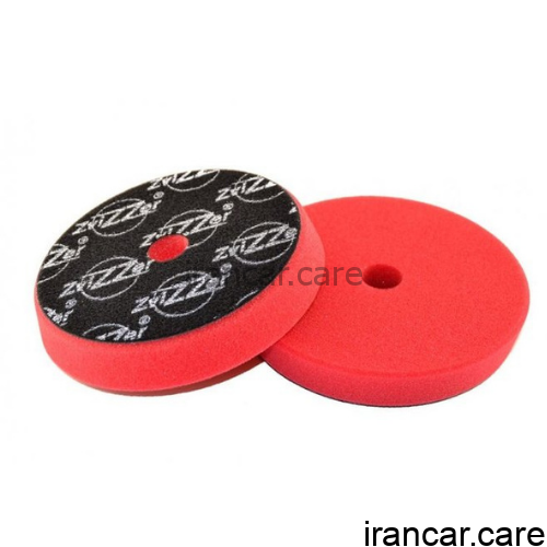 پد پولیش زبر اوربیتال قرمز زیزر 150 ميلی متری