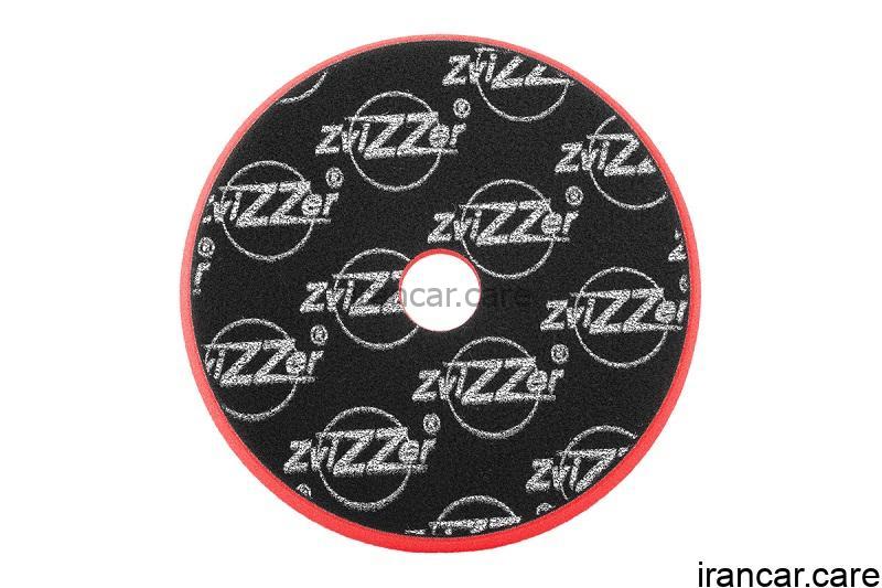 پد پولیش زبر اوربیتال قرمز زیزر 150 ميلیمتری