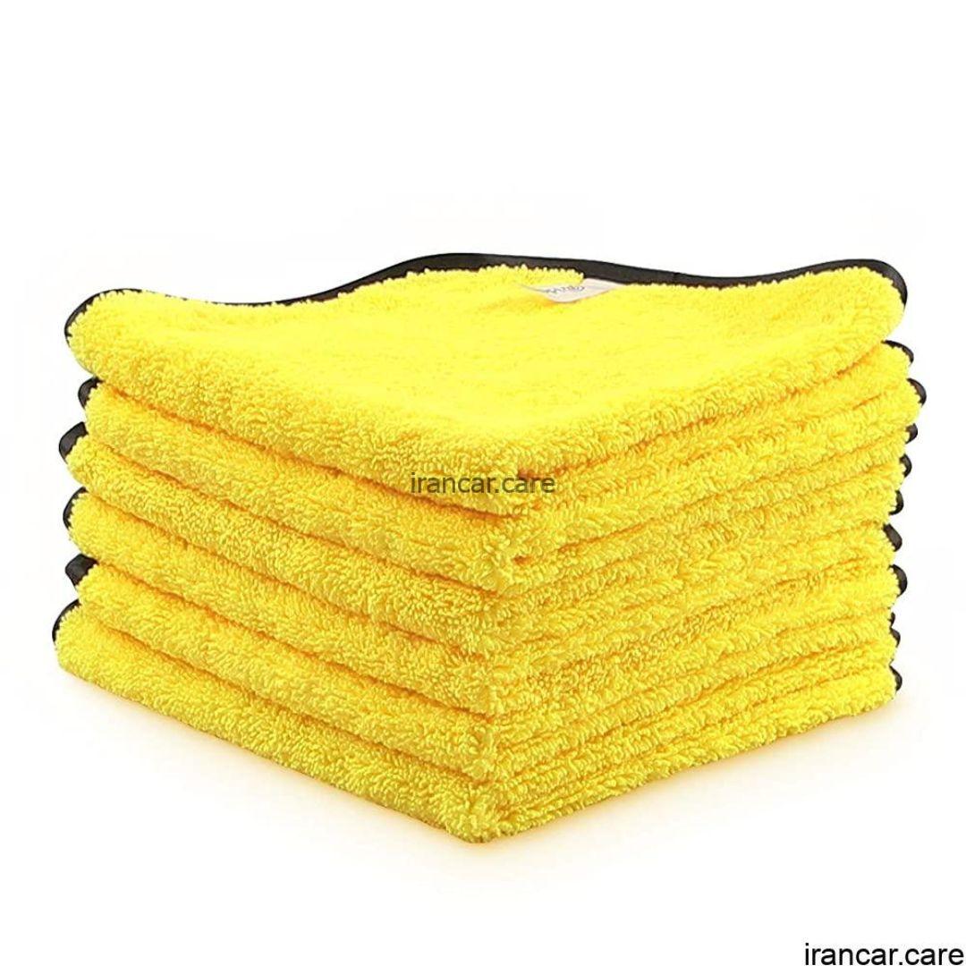 حوله ریز الیاف میکروفایبر 30*40 بسته 5 عددی