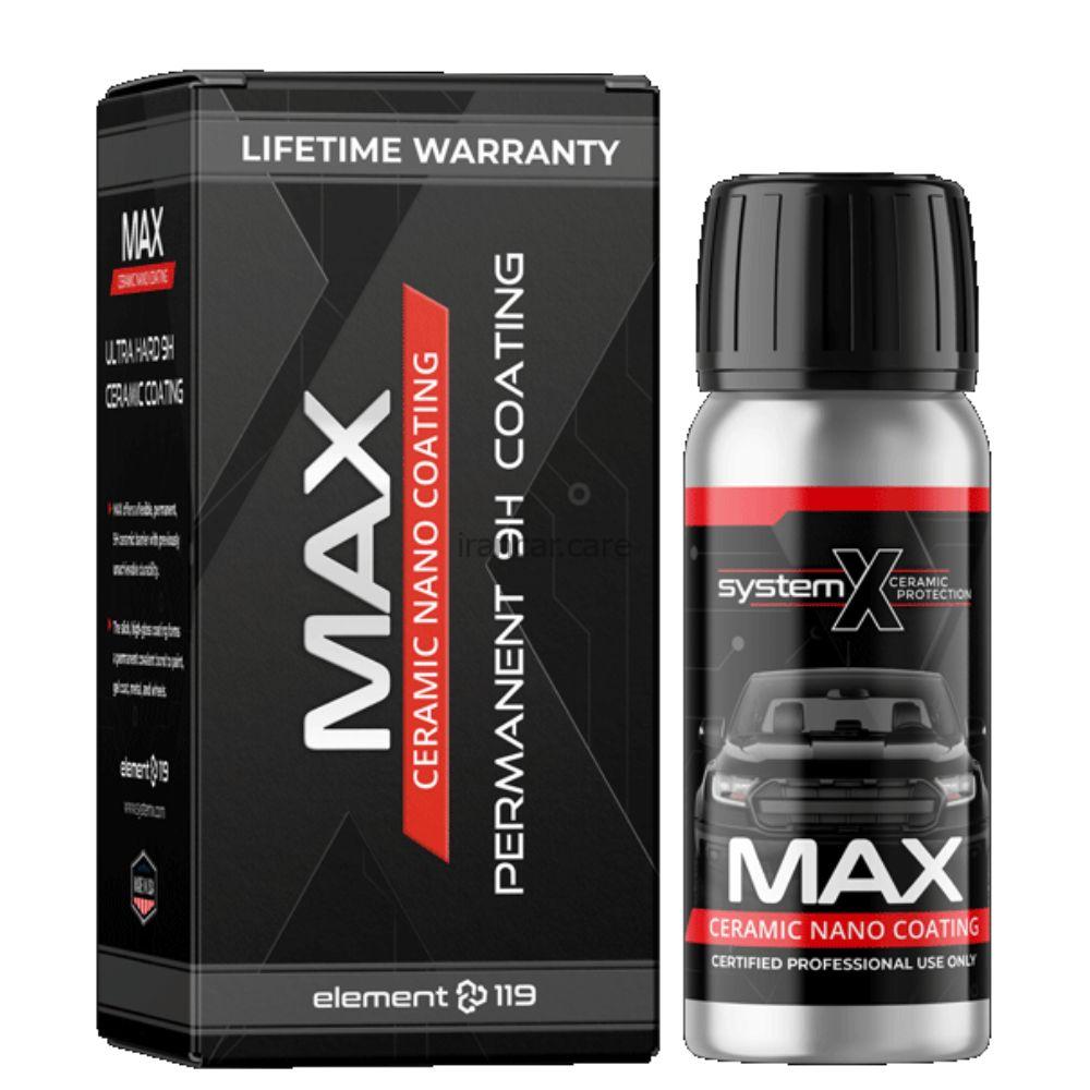پوشش نانو سرامیک بدنه خودرو سیستم ایکس مدل System X Max