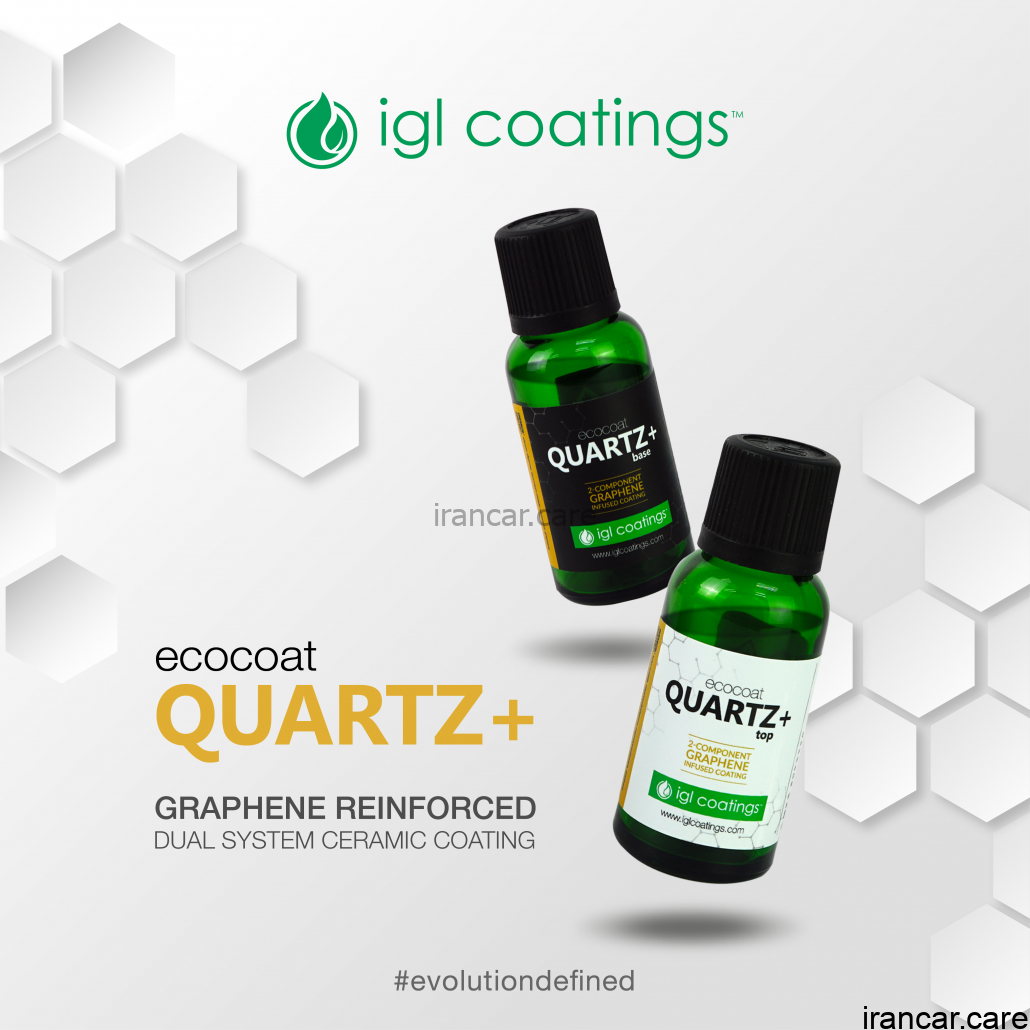 کیت پوشش سرامیک ۶۰ میلی لیتری کوارتز آی جی ال کوتینگز