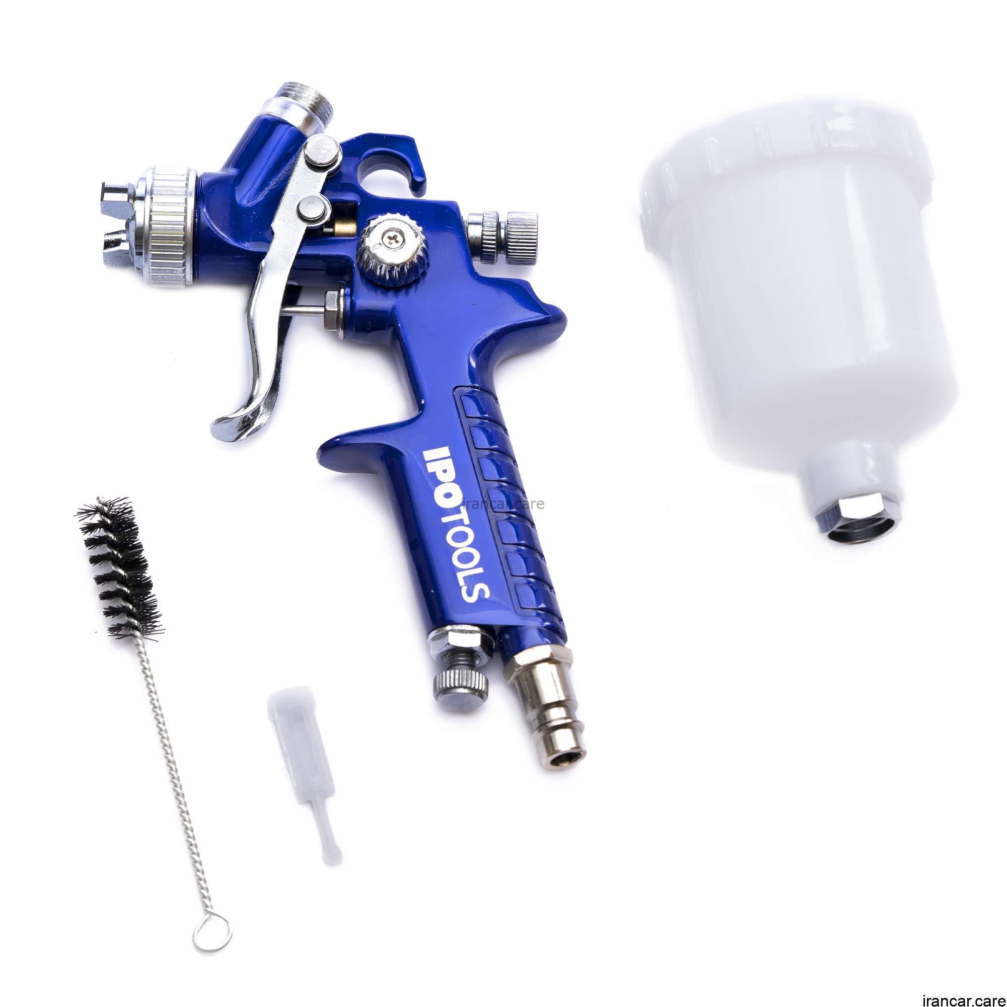 مینی پیستوله سایه پاش سوزن 5. رنگ اوریتا مدل Auarita HVLP Spray Gun H-2000 - Image 3