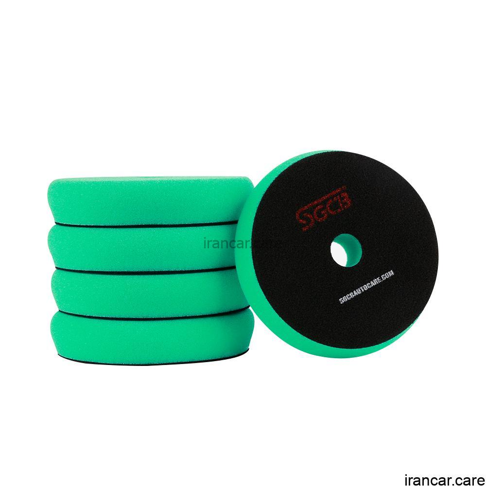5 عدد پد پولیش زبر دستگاه اوربیتال 125 میلیمتری SGCB