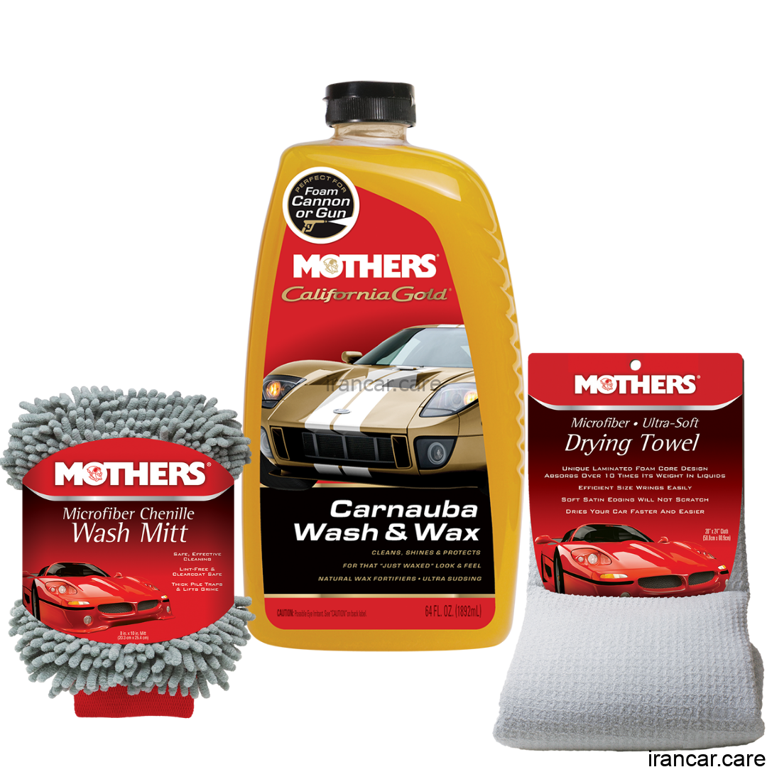 کیت 3 عددی محصولات کارواش مادرز