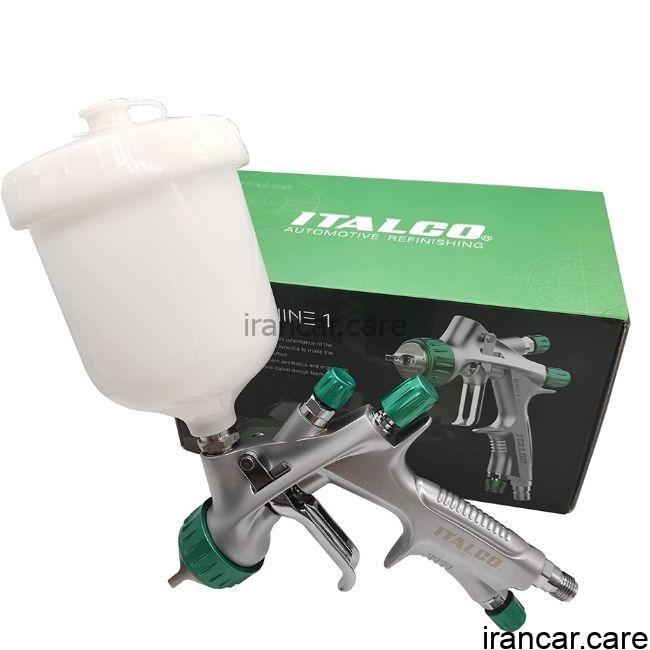 پیستوله رنگ حرفه ای سه تنظیم ایتالکو مدل ITALCO SHINE 1 - Image 3