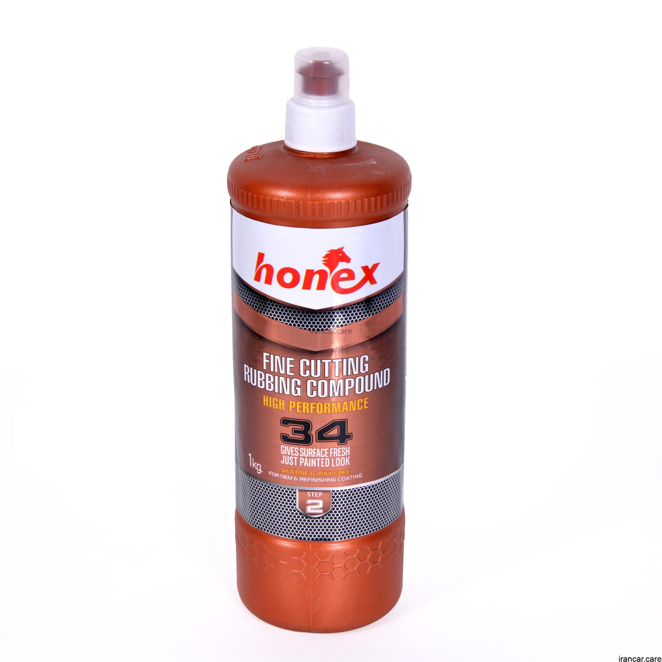 پولیش متوسط مخصوص بدنه خودرو هانکس مدل 34 Honex