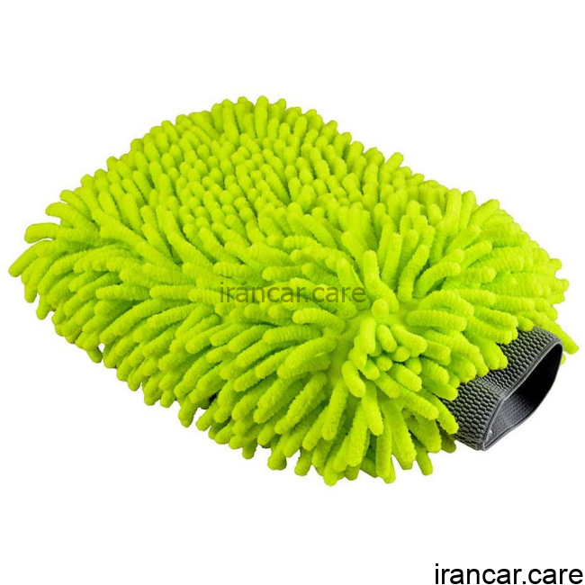 دستکش شستشو مایکروفایبر بدنه خودرو ترتل واکس Turtle Wax 2 in 1 Shaggy Microfiber Mitt - Image 2