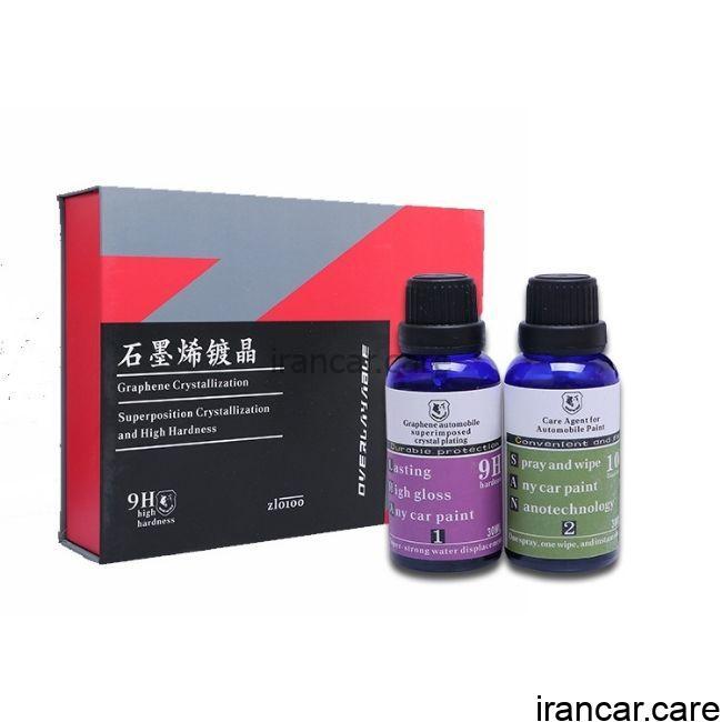 کیت 4 عددی پوشش نانو سرامیک مخصوص بدنه خودرو graphene ceramic coating - Image 2