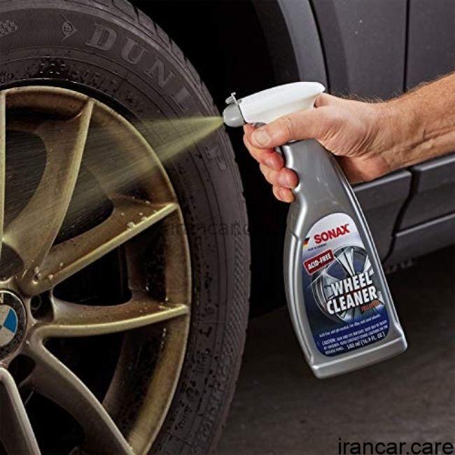 اسپری رینگ شوی سوناکس SONAX Wheel Cleaner full effect - Image 2