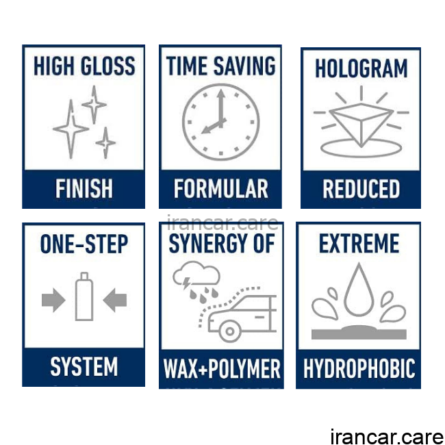 پولیش زبر بدنه خودرو پلی تاپ Polytop Diamond 2000 Ultimate Cut 1 L - Image 2