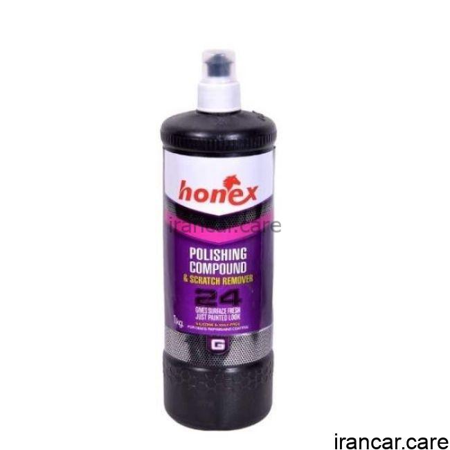 پولیش تک مرحله ای هانکس 24 رنگ خودرو Honex 24