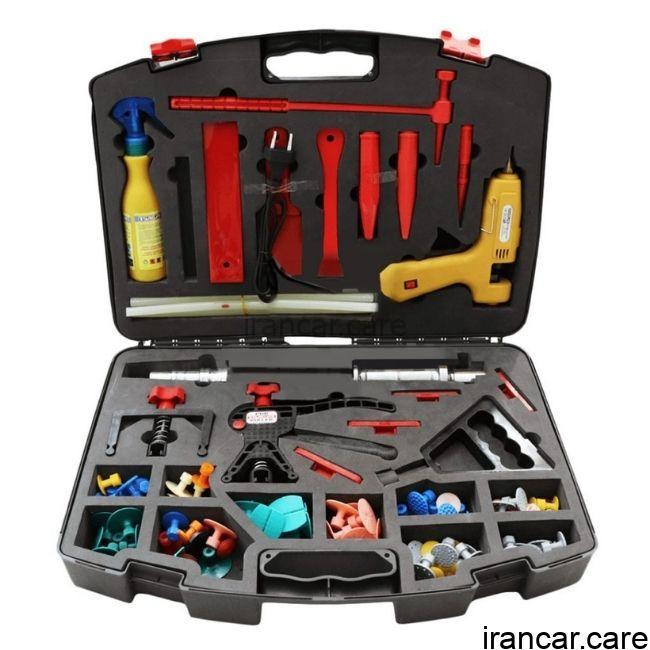 کیت ابزار تگرگ کش صافکاری 140 عددی بدون رنگ PDR استارکلیپس