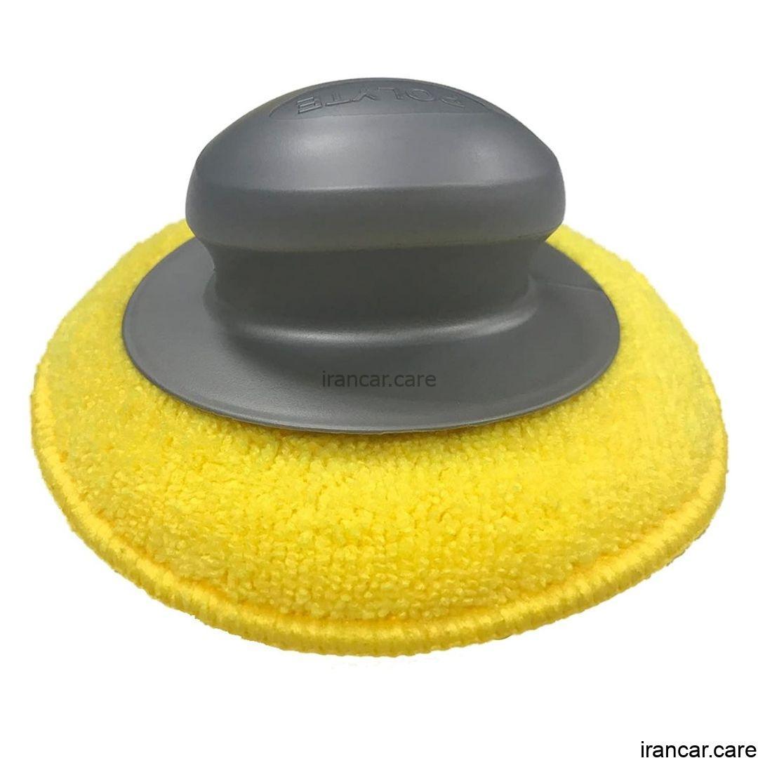 پد پولیش دستی زرد رنگ